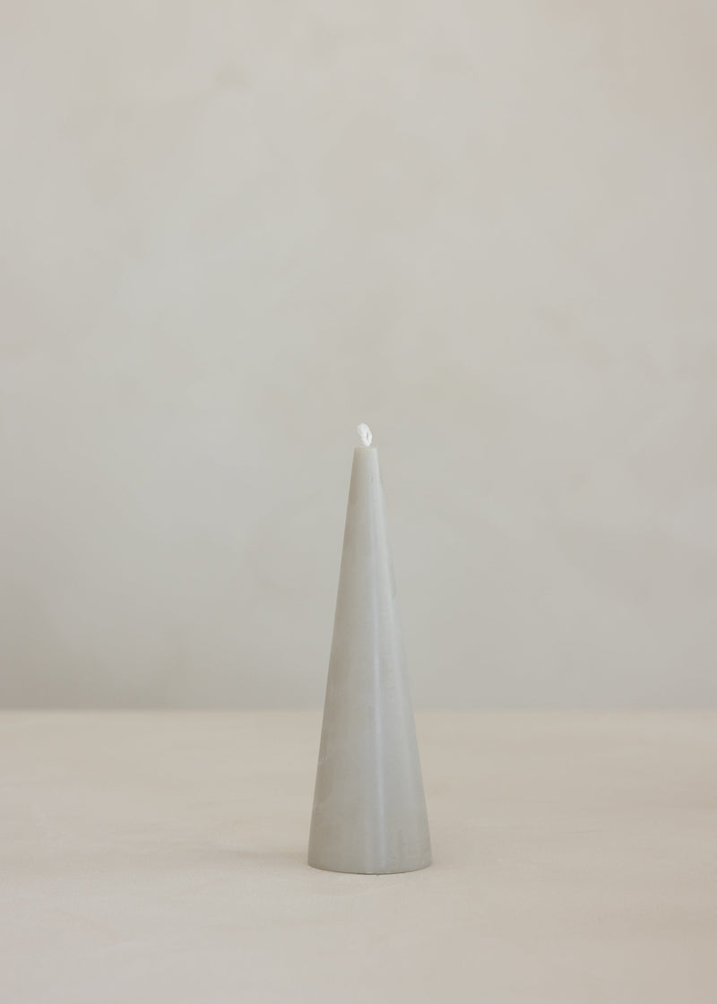 Cone Candle / Pale Eucalyptus