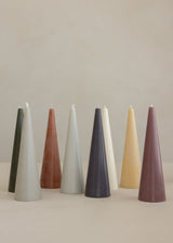 Cone Candle / Pale Eucalyptus