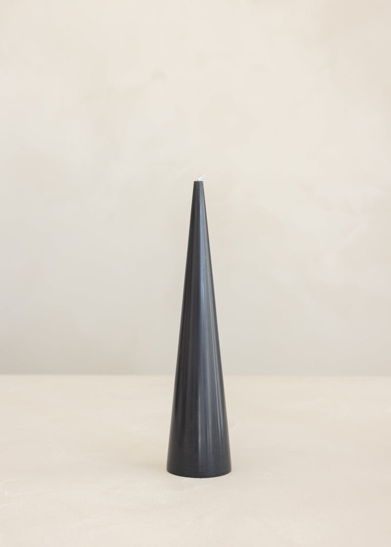 Cone Candle / Black