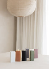 Helix Pillar Candle / Gold