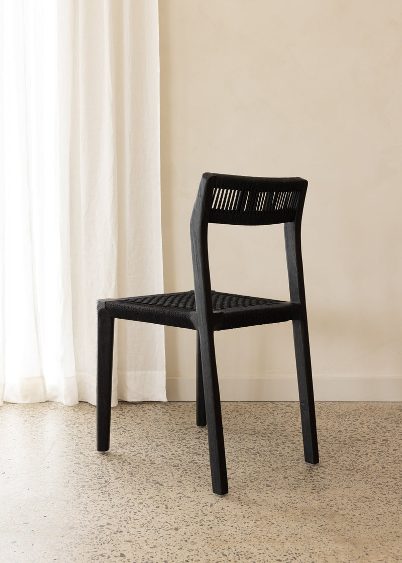 Glide Dining Chair / Black Loom