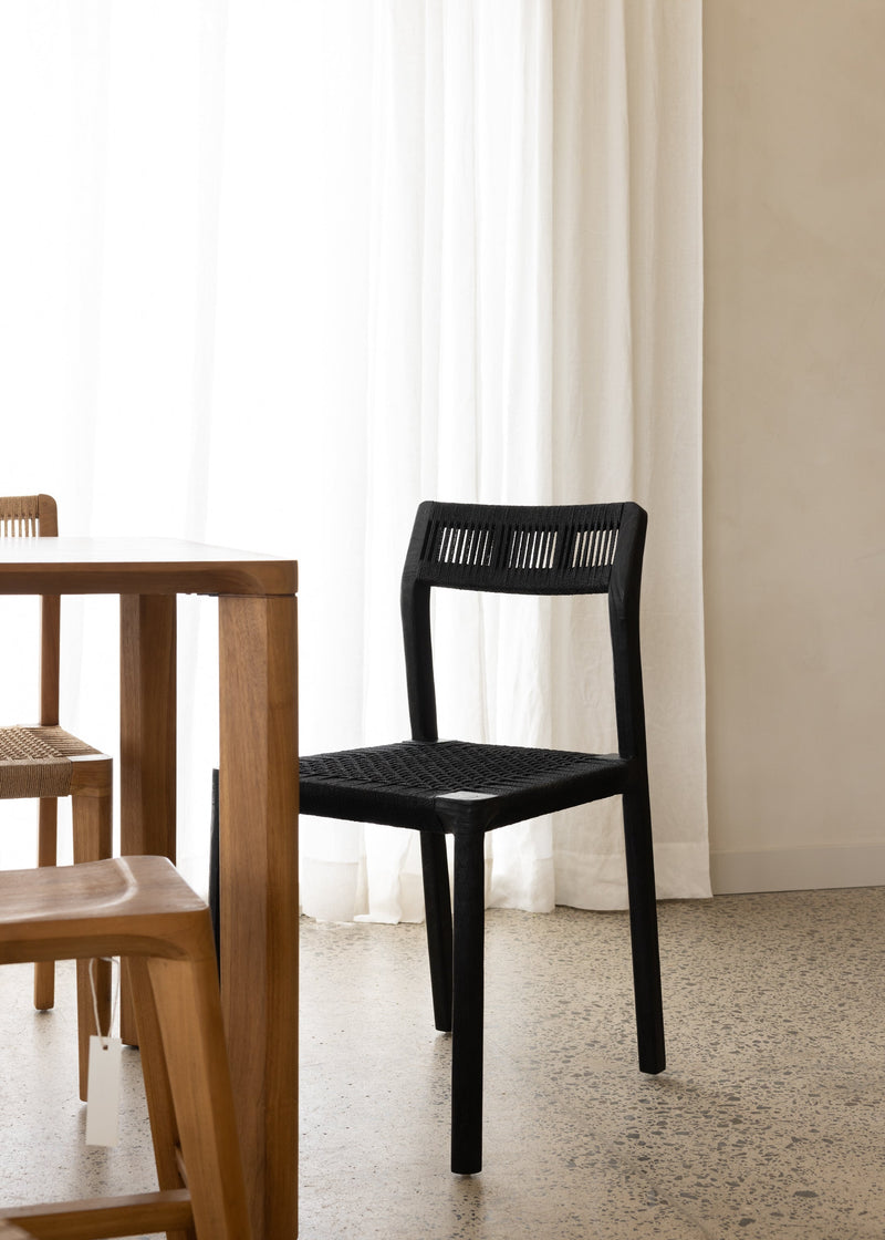 Glide Dining Chair / Black Loom