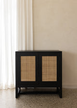 Alba Cabinet / Black & Bleach