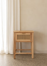 Alba Bedside Table / Natural